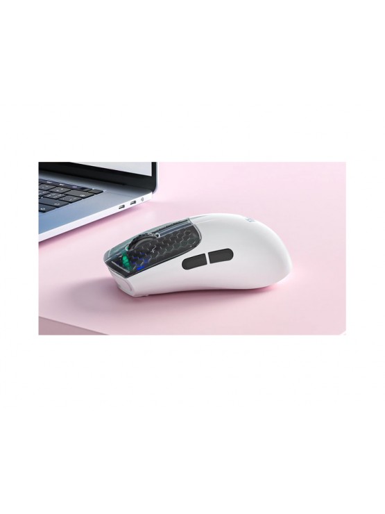 მაუსი: AULA SC560 Lightweight Bluetooth Wireless Mouse Black/White