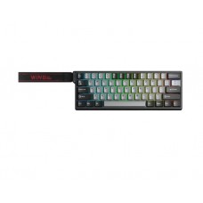 კლავიატურა: AULA WIN60 HE Pro Edition RGB Wired Gaming Keyboard Light Grey/Dark gray (Xingyi Magnetic Switch)