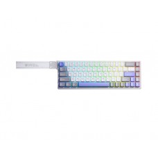 კლავიატურა: AULA WIN68 HE MAX RGB Wired Gaming Keyboard White/Gray/Blue (Wing Chun Magnetic Switch)