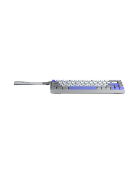 კლავიატურა: AULA WIN68 HE MAX RGB Wired Gaming Keyboard White/Gray/Blue (Wing Chun Magnetic Switch)