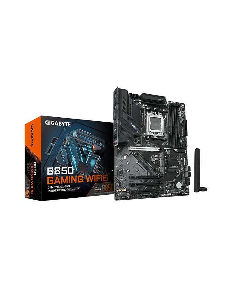 დედა დაფა: Gigabyte B850 GAMING WIFI6 4DDR5 AM5 - 9MB85GW-00-G10