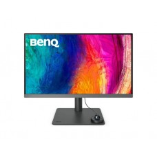 მონიტორი: BenQ DesignVue PD2706U 27" 4K UHD IPS 5ms HDMI DP USB/USB-C Built-in Speaker Dark Grey - 9H.LLJLB.QEE