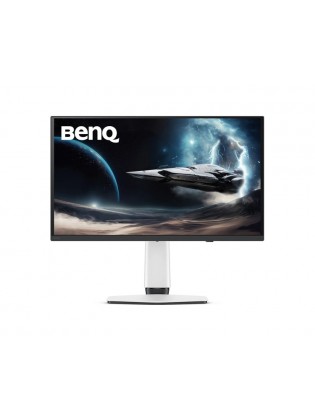 მონიტორი: BenQ Mobiuz EX271UZ 26.5" 4K UHD OLED 240Hz 0.03ms 2xHDMI DP USB/USB-C White - 9H.LP2LA.TBE