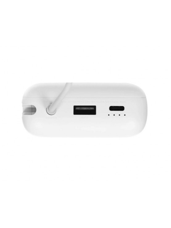 დამტენი: Xiaomi Power Bank 20000mAh (Integrated Cable) GL Light Gray - BHR9738GL