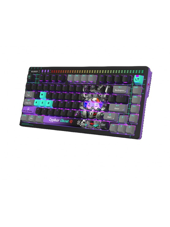 კლავიატურა: A4tech Bloody AT75 Alpha Optical Switch Keyboard Cypher Ghost