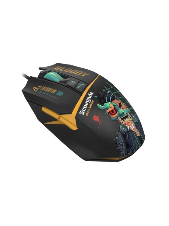 მაუსი: A4tech Bloody W63 MAX RGB Gaming Mouse Renegade Midnight