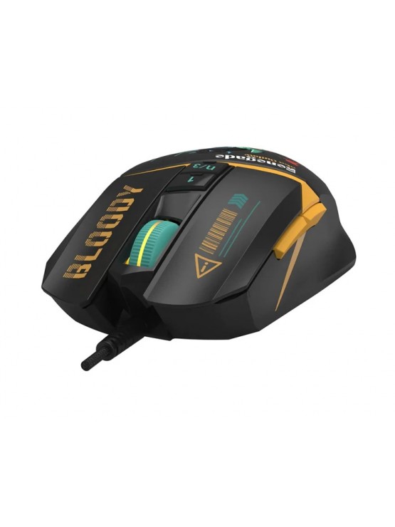 მაუსი: A4tech Bloody W63 MAX RGB Gaming Mouse Renegade Midnight