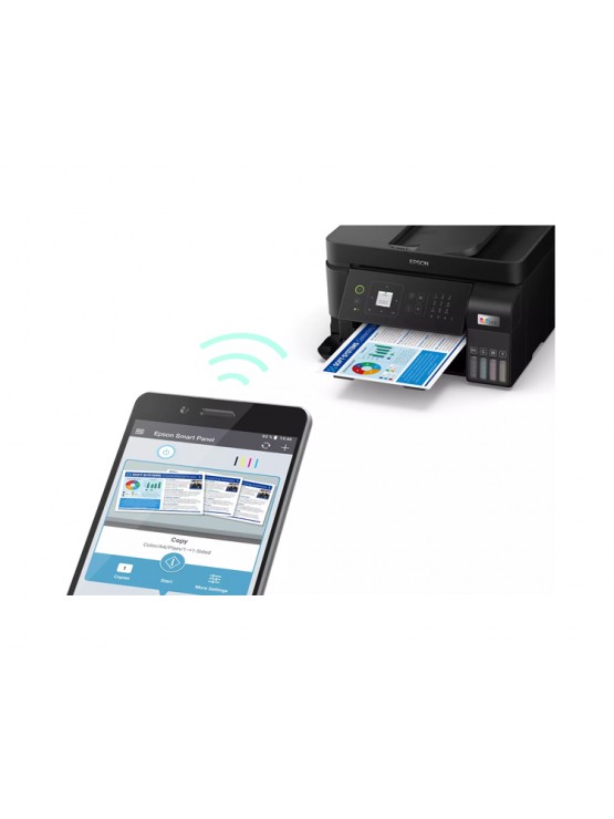 პრინტერი: Epson EcoTank L5590 Wi-Fi A4 MFP Printer - C11CK57404
