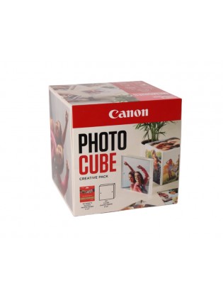 ფოტო ქაღალდი: Canon PP-201 Photo Cube 5x5 White/Pink - 2311B075AA