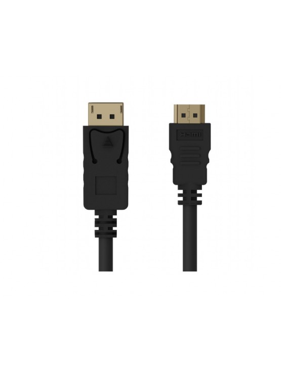 კაბელი: Gembird CC-DP-HDMI-3M 4K/60Hz DisplayPort to HDMI Cable 3m