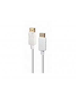 კაბელი: Gembird CC-DP2-6-W 4K/60Hz DisplayPort cable 1.8m White