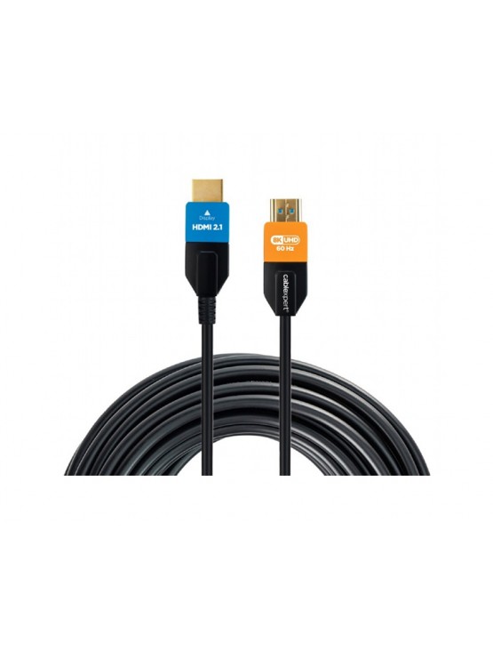კაბელი: Gembird CC-HDMI8K-AOC-20M 8K/60Hz Active Optical (AOC) Ultra High speed HDMI cable with Ethernet 20m