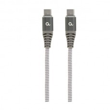 კაბელი: Gembird CC-USB2B-CMCM60-1.5M 60W USB Type-C Power Delivery (PD) premium charging & data Cable 1.5m