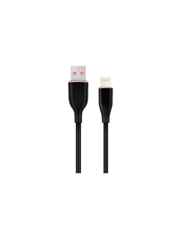 კაბელი: Gembird CC-USB2S-AM8PM-1.5M-BK USB to 8-pins charging & data cable 1.5m Black