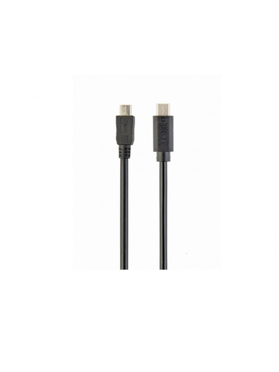 კაბელი: Gembird CCP-USB2-mBMCM-1M USB 2.0 Micro BM to Type-C cable 1m