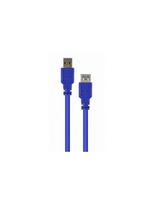 კაბელი: Gembird CCP-USB3-AMAF-10 USB 3.0 extension cable 3m Blue