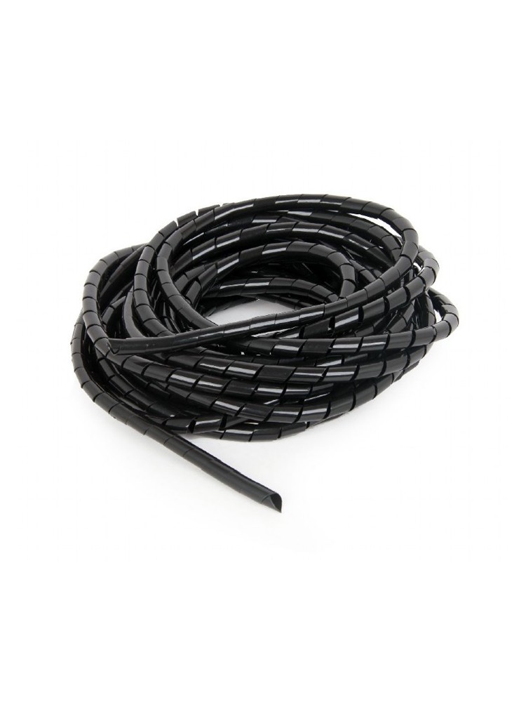 აქსესუარი: Gembird CM-WR1210-01 12mm Spiral Cable Wrap 10m Black