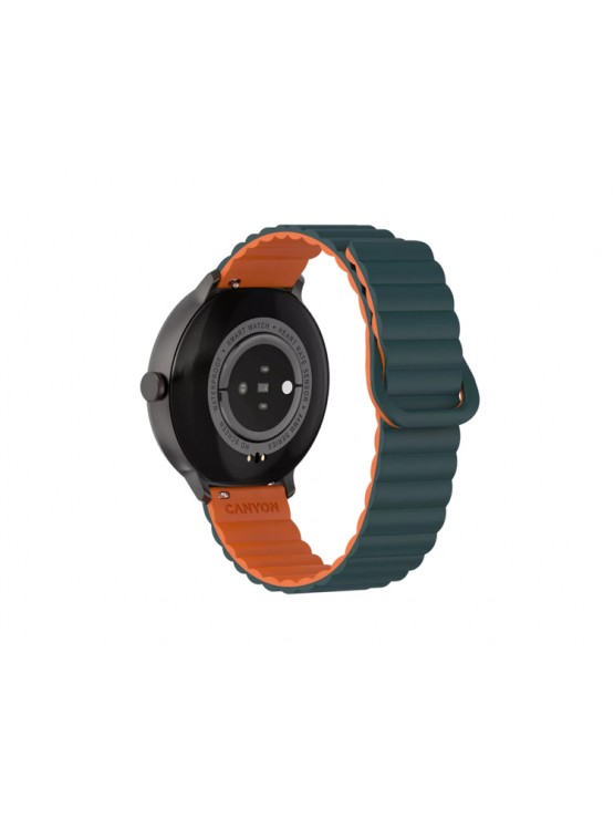 სმარტ საათი: Canyon Jacky SW-69 Smart Watch Green Orange - CNS-SW69BG