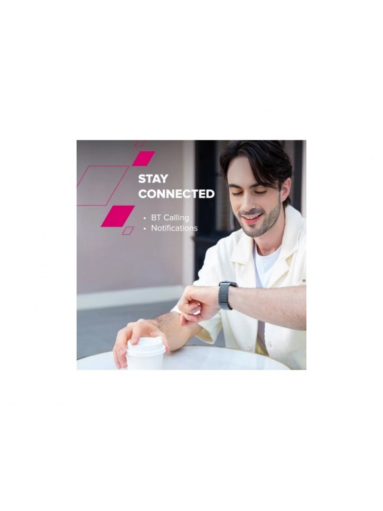 სმარტ საათი: Canyon Hexagon SW-88 BT-CALL Smart Watch Silver - CNS-SW88SS