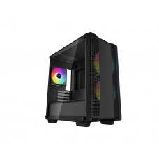 ქეისი: DeepCool CC360 ARGB 3x120mm ARGB Fans Mid-Tower Black