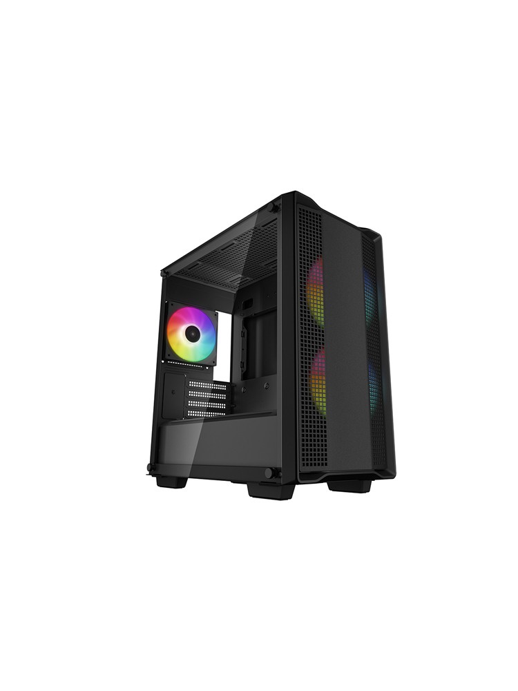 ქეისი: DeepCool CC360 ARGB 3x120mm ARGB Fans Mid-Tower Black
