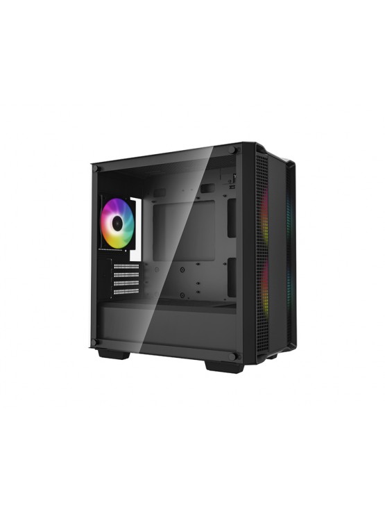 ქეისი: DeepCool CC360 ARGB 3x120mm ARGB Fans Mid-Tower Black