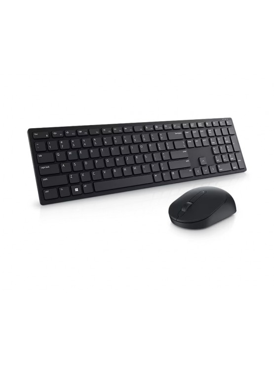 კლავიატურა-მაუსი: Dell Pro KM5221W Wireless Keyboard and Mouse Black - 580-AJRV