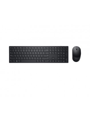 კლავიატურა-მაუსი: Dell Pro KM5221W Wireless Keyboard and Mouse Black - 580-AJRV