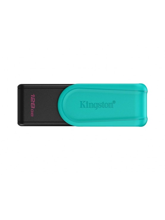 ფლეშ მეხსიერება: Kingston DataTraveler Exodia S 128GB USB 3.2 Black/Turquoise - DTXS/128GB