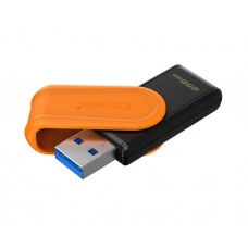 ფლეშ მეხსიერება: Kingston DataTraveler Exodia S 256GB USB 3.2 Black/Orange - DTXS/256GB