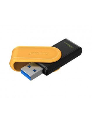 ფლეშ მეხსიერება: Kingston DataTraveler Exodia S 512GB USB 3.2 Black/Yellow - DTXS/512GB