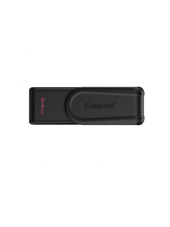 ფლეშ მეხსიერება: Kingston DataTraveler Exodia S 64GB USB 3.2 Black - DTXS/64GB