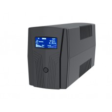 უწყვეტი კვების წყარო: EAST EA280 800VA/480W Line Interactive UPS with 2 schuko LCD