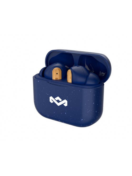ყურსასმენი: House of Marley Little Bird TWS Exec Earbuds Blue - EM-JE123-BL