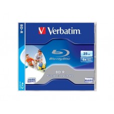 კომპაქტური დისკი: Verbatim BD-R Blu-Ray SL 25GB 6x