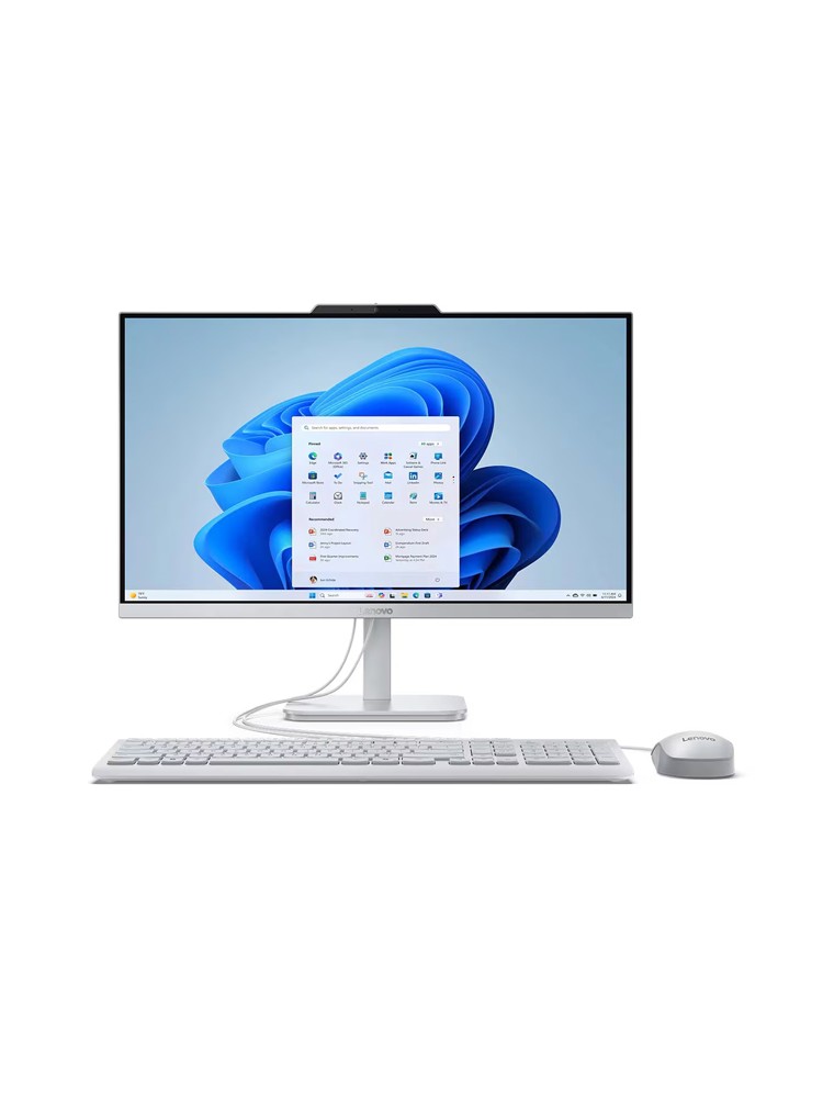All In One კომპიუტერი: Lenovo A100 23.8" FHD Intel N100 8GB 256GB SSD - F0J6006ERK
