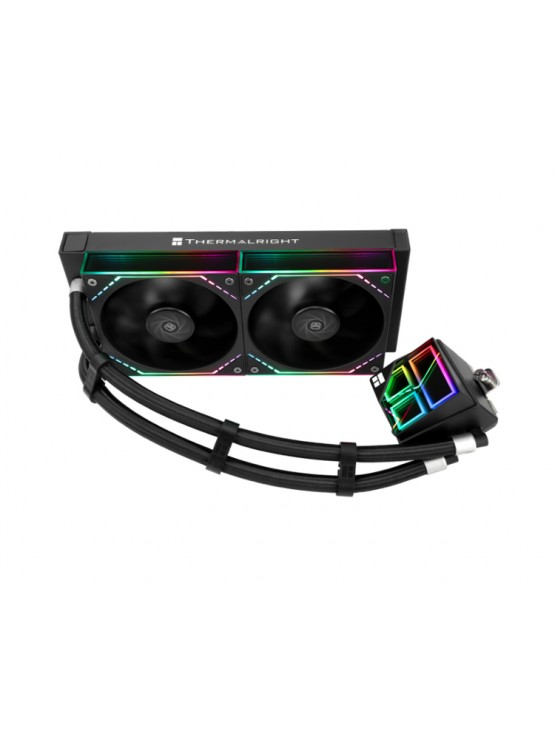 ქულერი: THERMALRIGHT Frozen Infinity 240 BLACK ARGB CPU Universal Cooler (in bulk)