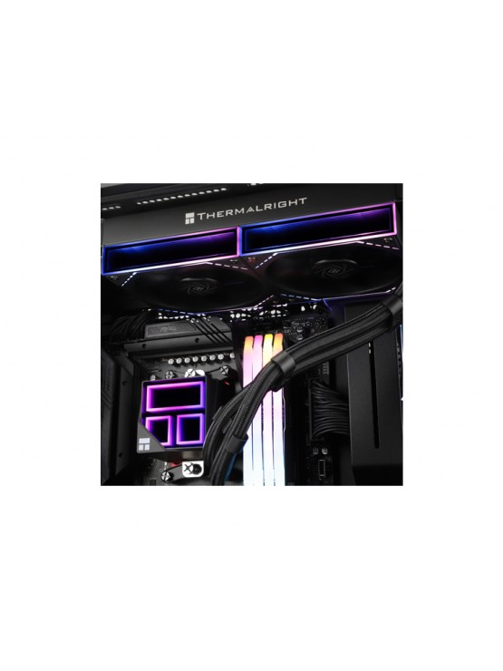 ქულერი: THERMALRIGHT Frozen Infinity 240 BLACK ARGB CPU Universal Cooler (in bulk)