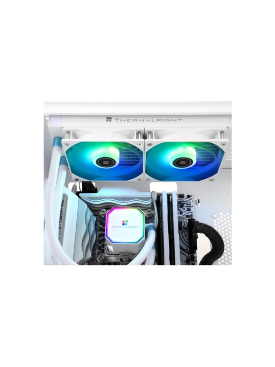 ქულერი: THERMALRIGHT Frozen Prism 240 WHITE ARGB CPU Universal Cooler