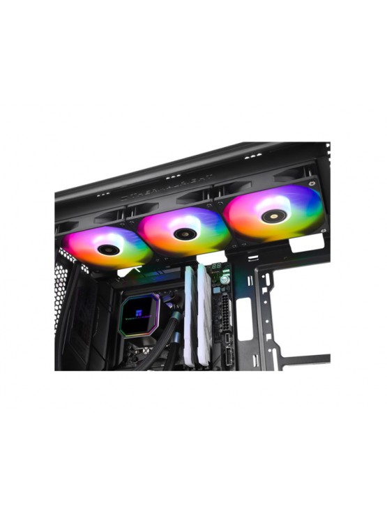 ქულერი: THERMALRIGHT Frozen Prism 360 BLACK ARGB CPU Universal Cooler