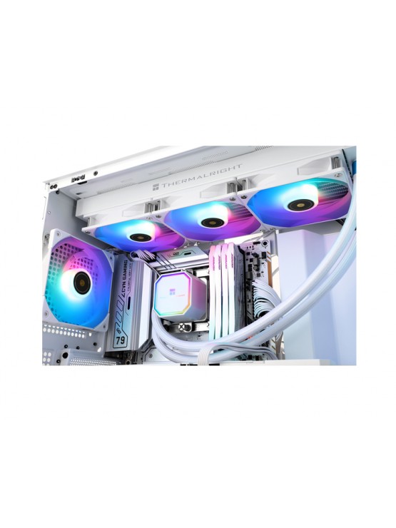 ქულერი: THERMALRIGHT Frozen Prism 360 WHITE ARGB CPU Universal Cooler