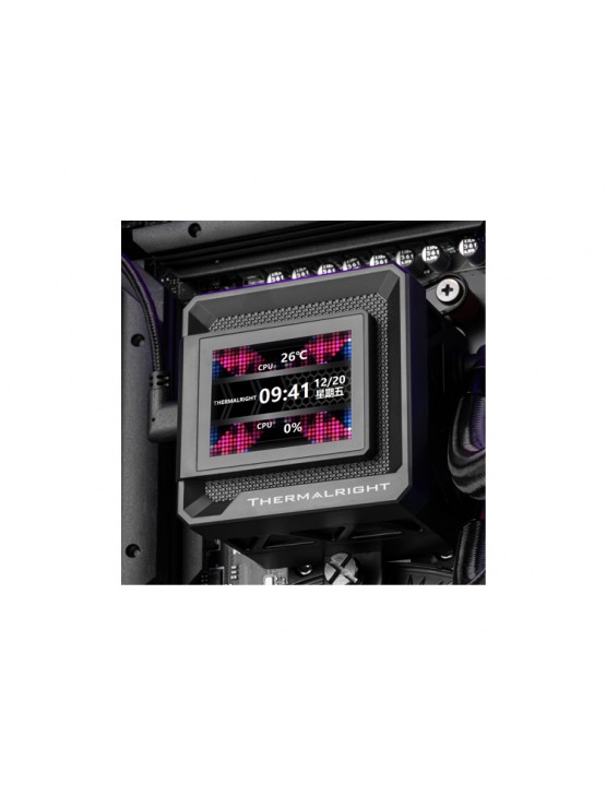 ქულერი: THERMALRIGHT Frozen Warframe 360 SE ARGB BLACK CPU Universal Cooler