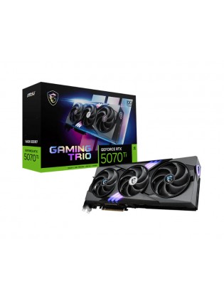 ვიდეო დაფა: MSI GeForce RTX5070 Ti GAMING TRIO OC 16GB 256-Bit GDDR7