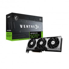 ვიდეო დაფა: MSI GeForce RTX5070 Ti 16GB VENTUS 3X OC 256-Bit GDDR7