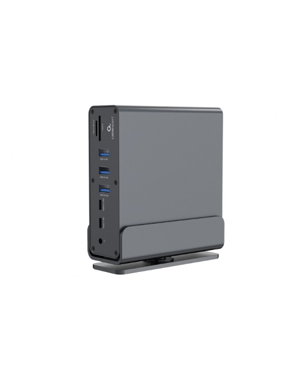 დოქ სადგური: Gembird A-CF-COMBO15-01 USB Type-C 15-in-1 multi-port Adapter