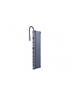 ადაპტერი: Gembird A-CM-COMBO11-01 USB Type-C 11-in-1 multi-port Adapter
