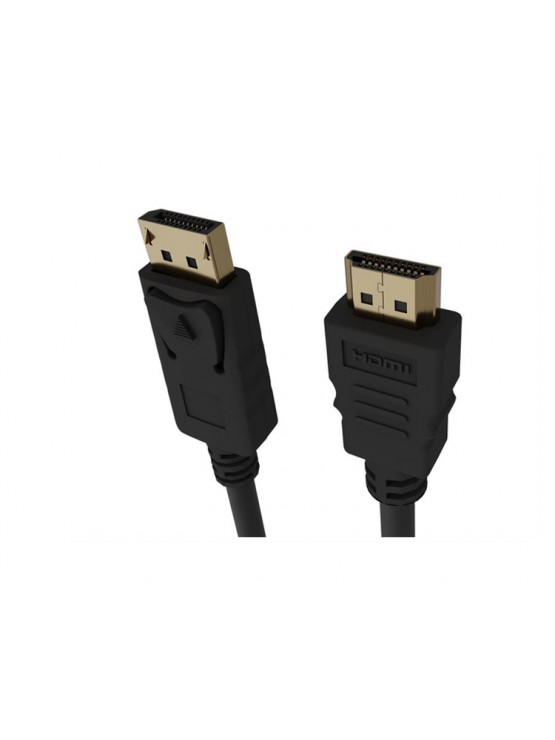კაბელი: Gembird CC-DP-HDMI-10M 4K/60Hz DisplayPort to HDMI Cable 10m