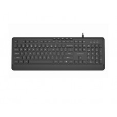 კლავიატურა: Gembird KB-MCH-05 Slim wired multimedia keyboard US layout Black