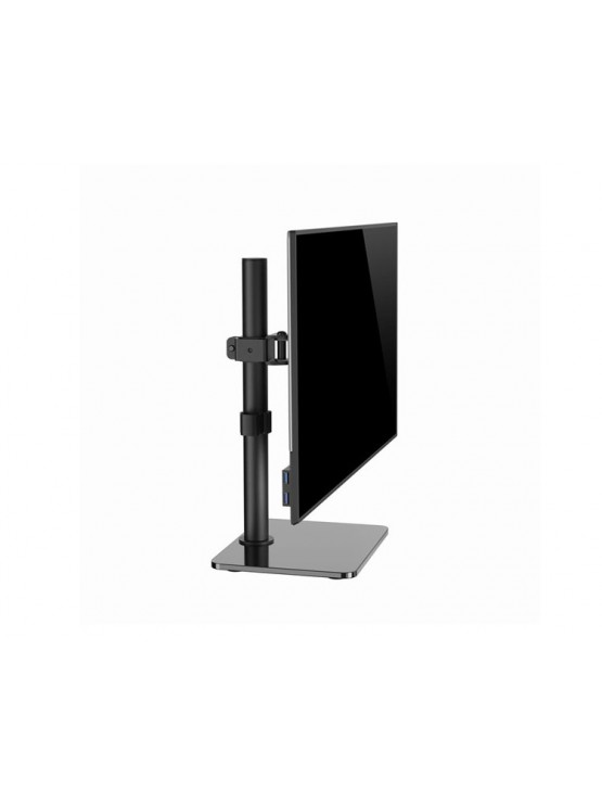 მონიტორის სადგამი: Gembird MS-D1ST-03 Monitor desk stand full motion 17"-32" Matte Black