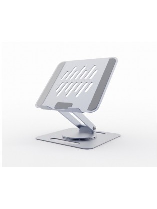ნოუთბუქის სადგამი: Gembird NBS-DR1-01 Rotating notebook riser stand 11"-15.6" space grey